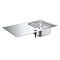 Grohe K200 1.0 Bowl Stainless Steel Kitchen Sink - 31552SD1 Large Image