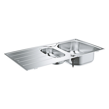 Grohe K200 1.5 Bowl Stainless Steel Kitchen Sink - 31564SD1  Profile Large Image