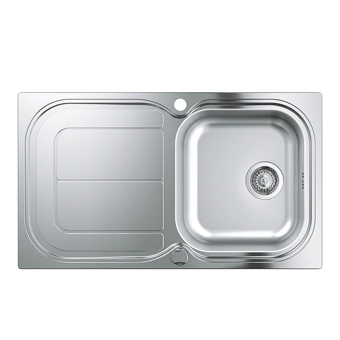 Grohe K300 1.0 Bowl Stainless Steel Kitchen Sink - 31563SD0 Profile Large Image