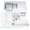 Grohe K300 1.5 Bowl Stainless Steel Kitchen Sink - 31564SD0 In Bathroom Large Image