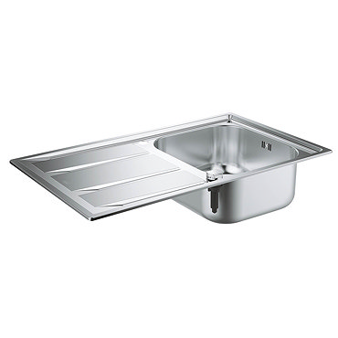 Grohe K400 1.0 Bowl Stainless Steel Kitchen Sink - 31566SD0  Profile Large Image