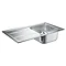 Grohe K400 1.0 Bowl Stainless Steel Kitchen Sink - 31566SD0 Large Image