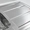 Grohe K400+ 1.5 Bowl Stainless Steel Kitchen Sink - 31569SD0  Standard Large Image