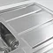 Grohe K400+ 1.5 Bowl Stainless Steel Kitchen Sink - 31569SD0 Standard Large Image
