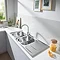 Grohe K400 2.0 Bowl Stainless Steel Kitchen Sink - 31587SD0  Feature Large Image