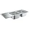 Grohe K400 2.0 Bowl Stainless Steel Kitchen Sink - 31587SD0 Large Image