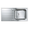 Grohe K500 1.0 Bowl Stainless Steel Kitchen Sink - 31563SD1  Profile Large Image