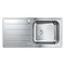 Grohe K500 1.0 Bowl Stainless Steel Kitchen Sink - 31563SD1  Profile Large Image