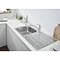 Grohe K500 1.0 Bowl Stainless Steel Kitchen Sink - 31563SD1  Feature Large Image