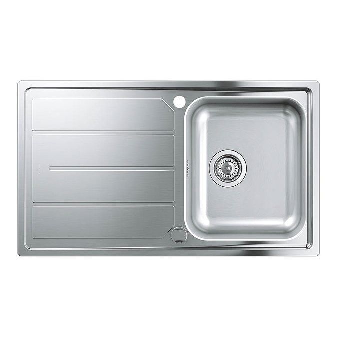 Grohe K500 1.0 Bowl Stainless Steel Kitchen Sink - 31571SD0 Profile Large Image