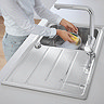 Grohe K500 1.0 Bowl Stainless Steel Kitchen Sink - 31571SD0  Feature Large Image