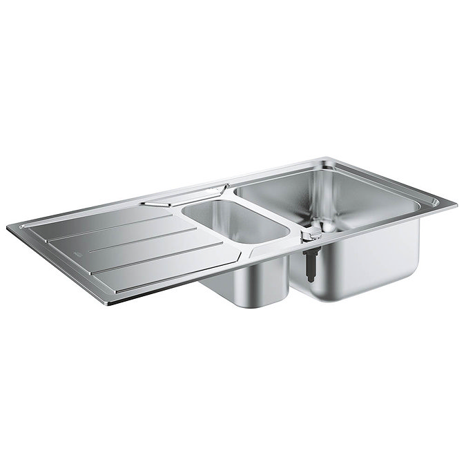 Grohe K500 1.5 Bowl Stainless Steel Kitchen Sink - 31572SD0 Large Image