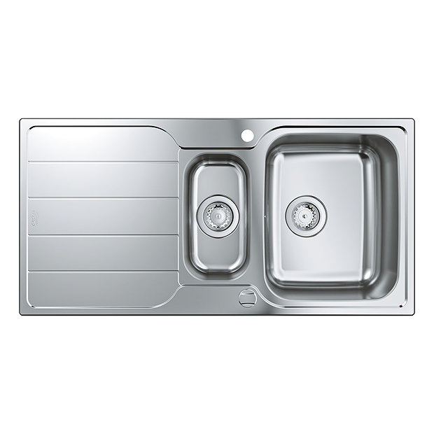 Grohe K500 1.5 Bowl Stainless Steel Kitchen Sink - 31572SD1  Feature Large Image