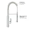 Grohe K7 Kitchen Sink Mixer with Professional Spray - Chrome - 31379000  Feature Large Image