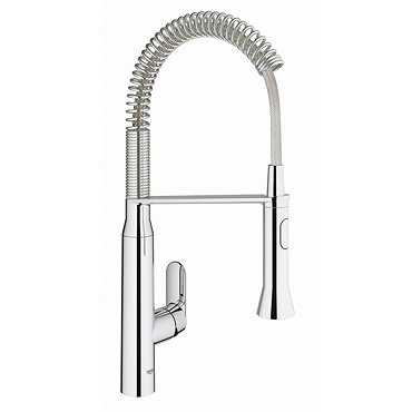 Grohe K7 Kitchen Sink Mixer with Professional Spray - Chrome - 31379000  Profile Large Image