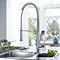 Grohe K7 Kitchen Sink Mixer with Professional Spray - Chrome - 32950000  Profile Large Image