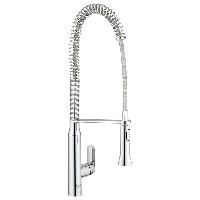 Grohe K7 Kitchen Sink Mixer with Professional Spray - Chrome - 32950000 Large Image