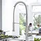 Grohe K7 Kitchen Sink Mixer with Professional Spray - SuperSteel - 32950DC0  Profile Large Image