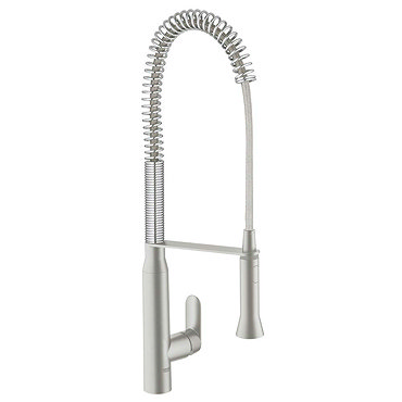 Grohe K7 Kitchen Sink Mixer with Professional Spray - SuperSteel - 32950DC0  Profile Large Image