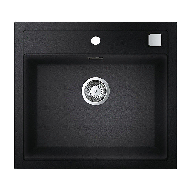Grohe K700 1.0 Bowl Composite Quartz Kitchen Sink Granite Black