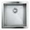 Grohe K700 1.0 Bowl Stainless Steel Kitchen Sink - 31578SD0 Profile Large Image