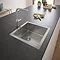 Grohe K700 1.0 Bowl Stainless Steel Kitchen Sink - 31578SD1 Large Image