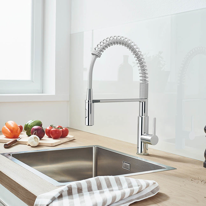 Grohe K700 1.0 Bowl Stainless Steel Kitchen Sink - 31579SD0 Feature Large Image