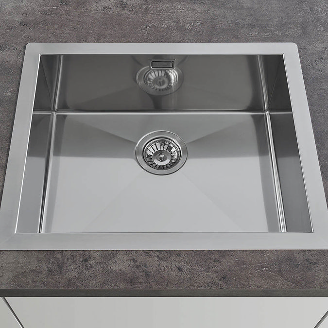Grohe K700 1.0 Bowl Stainless Steel Kitchen Sink - 31579SD0  In Bathroom Large Image