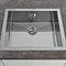 Grohe K700 1.0 Bowl Stainless Steel Kitchen Sink - 31579SD0  In Bathroom Large Image