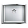 Grohe K700 1.0 Bowl Undermount Stainless Steel Kitchen Sink - 31574SD0  Profile Large Image