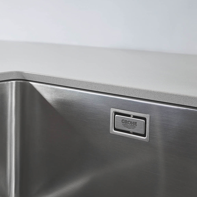 Grohe K700 1.0 Bowl Undermount Stainless Steel Kitchen Sink - 31574SD0 Standard Large Image