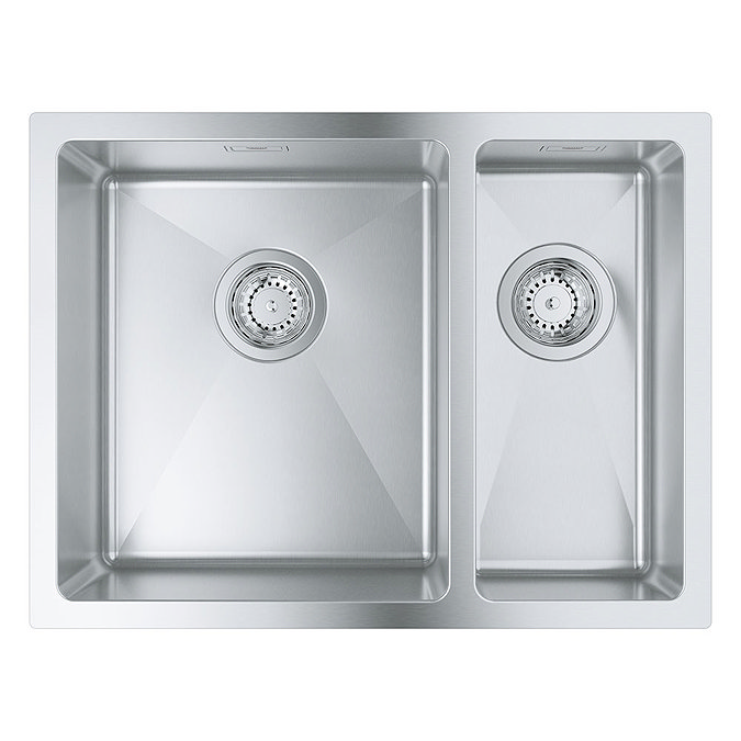 Grohe K700 1.5 Bowl Stainless Steel Kitchen Sink - 31577SD1  Feature Large Image
