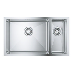 Grohe K700 1.5 Bowl Undermount Stainless Steel Kitchen Sink with Waste - 760 x 450mm
