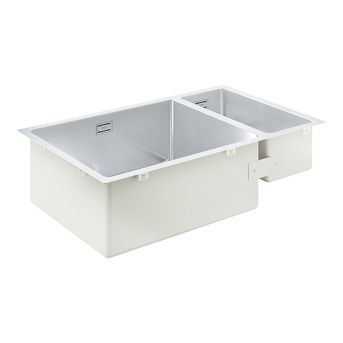 Grohe K700 1.5 Bowl Undermount Stainless Steel Kitchen Sink - 31575SD1 Large Image