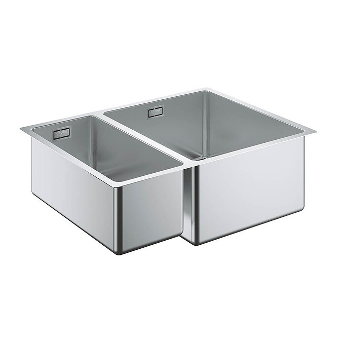 Grohe K700 1.5 Bowl Undermount Stainless Steel Kitchen Sink  Standard Large Image