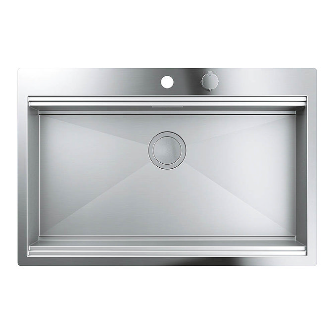 Grohe K800 1.0 Bowl Stainless Steel Kitchen Sink - 31584SD0  Profile Large Image