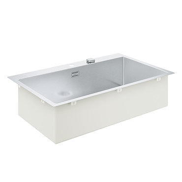 Grohe K800 1.0 Bowl Stainless Steel Kitchen Sink - 31584SD1  Profile Large Image