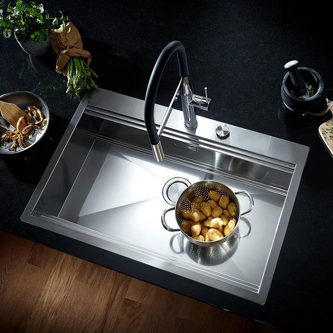 Grohe K800 1.0 Bowl Stainless Steel Kitchen Sink - 31586SD0  Feature Large Image