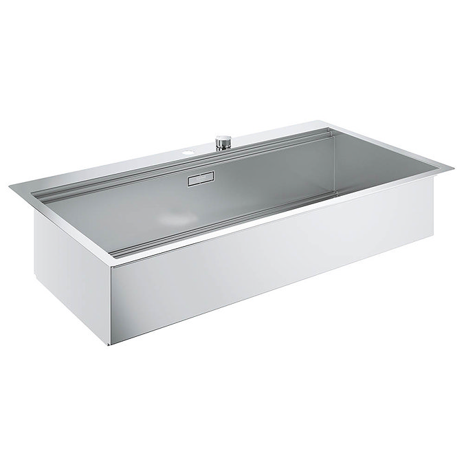 Grohe K800 1.0 Bowl Stainless Steel Kitchen Sink - 31586SD0 In Bathroom Large Image