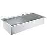 Grohe K800 1.0 Bowl Stainless Steel Kitchen Sink - 31586SD0  In Bathroom Large Image