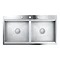 Grohe K800 2.0 Bowl Stainless Steel Kitchen Sink - 31585SD0  Feature Large Image