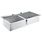 Grohe K800 2.0 Bowl Stainless Steel Kitchen Sink - 31585SD0 Standard Large Image