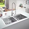 Grohe K800 2.0 Bowl Stainless Steel Kitchen Sink - 31585SD0 Large Image