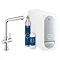 Grohe L-Spout Blue Home Duo Starter Kit - Chrome - 31454000 Large Image