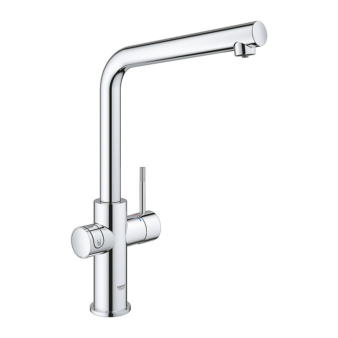 Grohe L-Spout Blue Home Duo Starter Kit - Chrome - 31454001 Profile Large Image