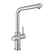 Grohe L-Spout Blue Home Duo Starter Kit - Stainless Steel - 31454DC1 Profile Large Image