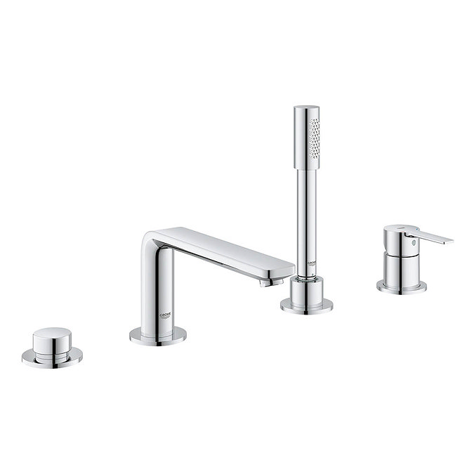 Grohe Lineare 4-Hole Single Lever Bath Combination - 19577001 Large Image