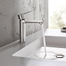 Grohe Lineare Basin Mixer 1/2" S-Size with Push-Open Waste Set - 23106001  Profile Large Image