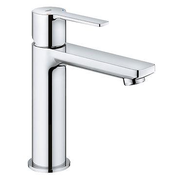 Grohe Lineare Basin Mixer 1/2" S-Size with Push-Open Waste Set - 23106001  Profile Large Image