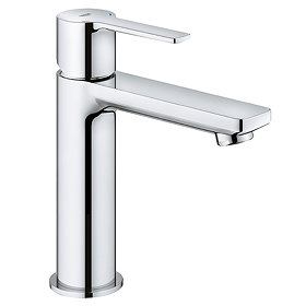 Grohe Lineare Basin Mixer 1/2" S-Size with Push-Open Waste Set - 23106001 Large Image